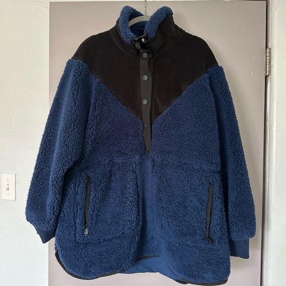 FP Movement by Free People Fall To Rise Fleece Quarter Snap - Picture 2 of 4